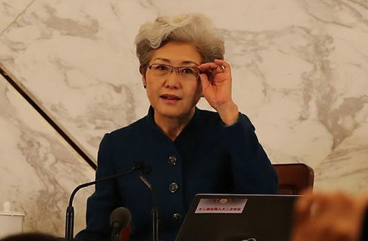 全國人大發言人傅瑩(資料圖) 全國人大發言人傅瑩(資料圖)